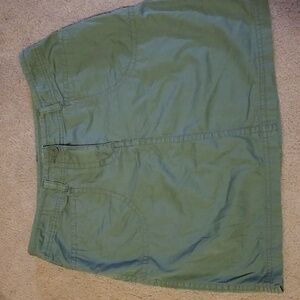Faded Glory Army Green Skirt. Very soft and comfortable. 18" from waist. Size 10